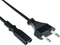 ACT Netsnoer Euro male - C7 female zwart 3 m AK5242