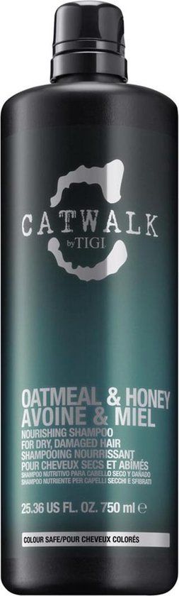 TIGI Catwalk Oatmeal & Honey Nourishing Shampoo - 750ml