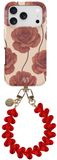 AVY Apple iPhone 17 Pro Max MagSafe Hoesje met Koord 30CM Hearts & Roses