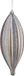 Krist+ Kerstversiering 3 Stuks PVC (3 x 3 x 18 cm)