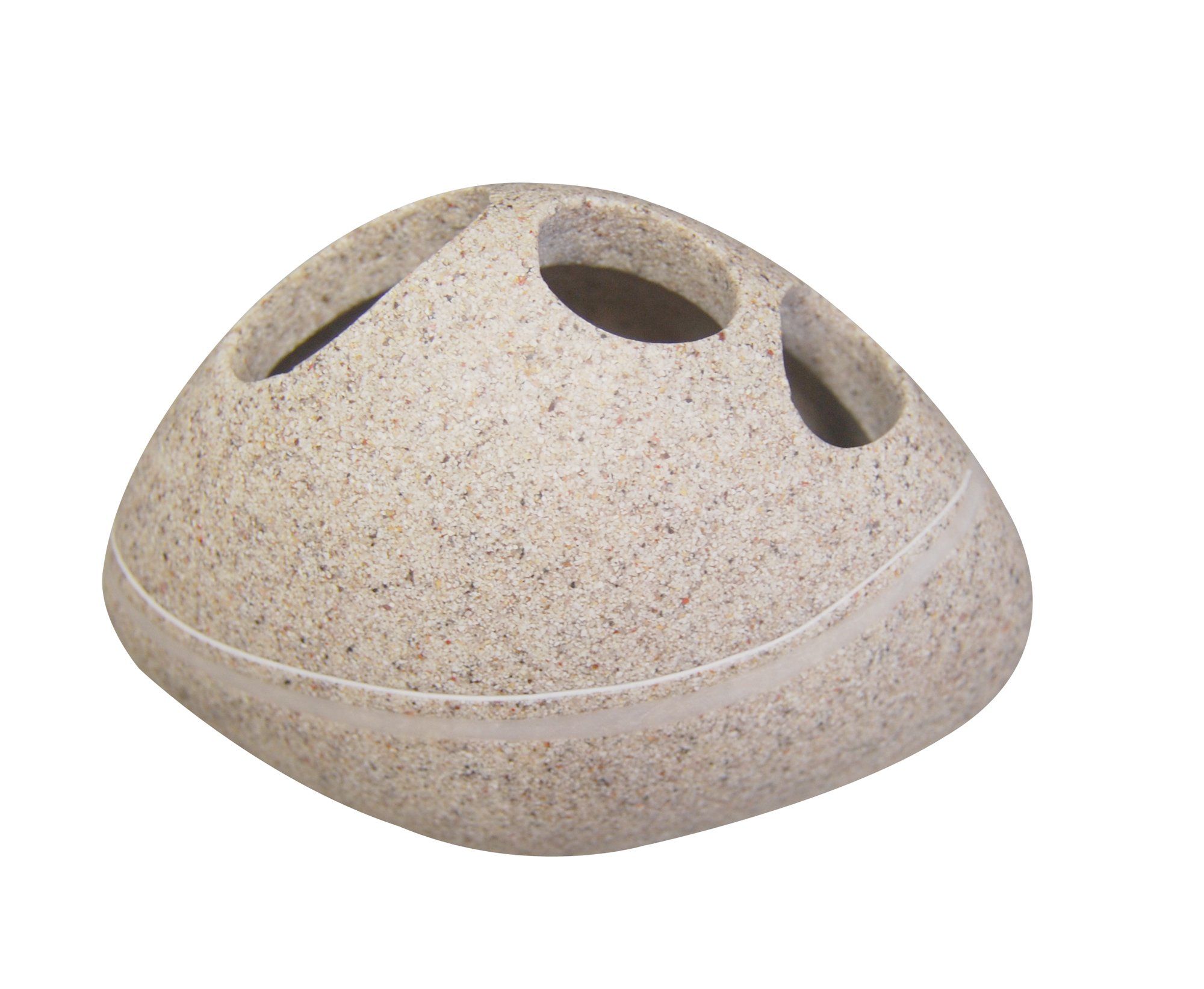 Ridder LITTLE ROCK Vrijstaande tandenborstelhouder, licht beige