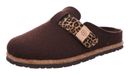 ROHDE pantoufles marron / or