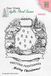 Nellie's Choice IFS020 Clearstamps Nellie Snellen Christmas Wreath - Idyllic Floral Scenes - timbre couronne de l'Avent Noël