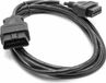 VHBW Câble d'extension OBD2 - 3 mètre - Noir