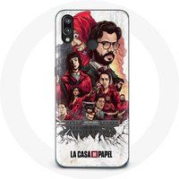 Maniacase Etui voor Huawei P20 Lite La Casa De Papel poster kunst
