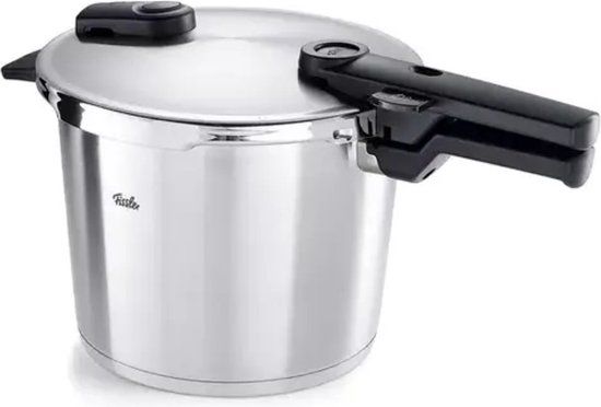 Fissler Vitaquick Premium Snelkookpan - 8L - Zilver