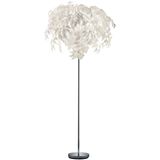 BES LED Trion Lovy Vloerlamp - E14 - 3-lichts - Rond - Chroom - Aluminium - 180cm