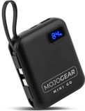 MOJOGEAR MINI GO Powerbank - 10.000 mAh - Zwart