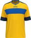 Jako Club 92 Shirt Korte Mouw Heren - Geel / Royal / Navy | Maat: XXL
