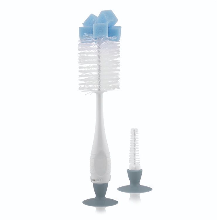 Lorelli Flessenborstel met Zuignap Moonlight Blue