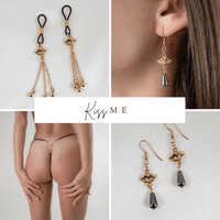 Sylvie Monthulé Set Kiss Me Goud