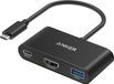 Anker PowerExpand USB Type-C Hub met 4K HDMI, 100W PD, USB 3.0 Zwart