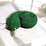 AfricanFabs Afrikaanse spons / net sponge - traditionele SAPO spons / Ghanese scrub spons - Groen