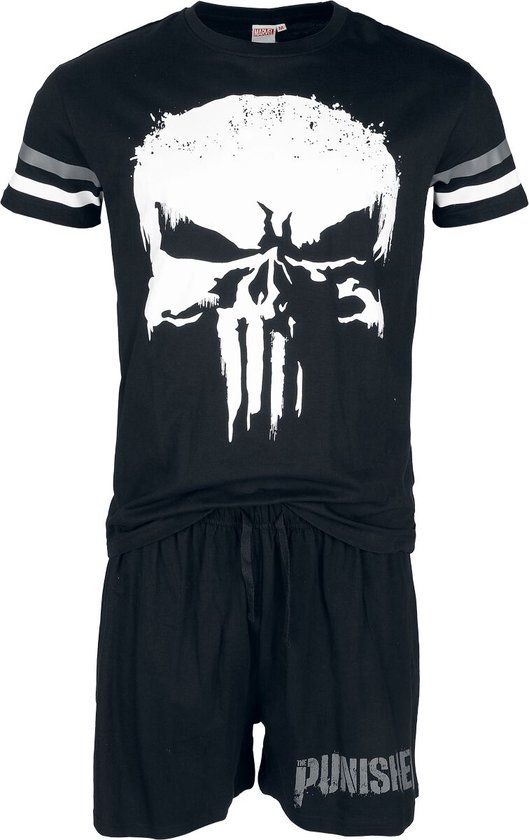 The Punisher The Punisher - Skull Pyjama zwart Katoen