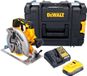DeWalt DCS 570 H1T accu-handcirkelzaag 18 V 184 mm borstelloos + 1x Powerstack-accu 5,0 Ah + oplader + TSTAK