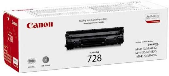 Canon CRG728 - Toner Cartridge - Zwart - Origineel