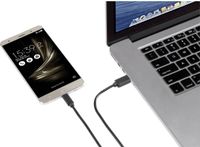 Renkforce RF-4535906 USB-kabel USB 3.2 Gen1 USB-A stekker, USB-C stekker 1.80 m Zwart