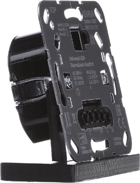 Gira Systeem 3000 Dimmer - 540100 - E2VSB - Zwart