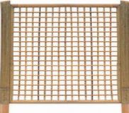 Intergard Bamboe schutting bamboescherm Trellis 180x180cm