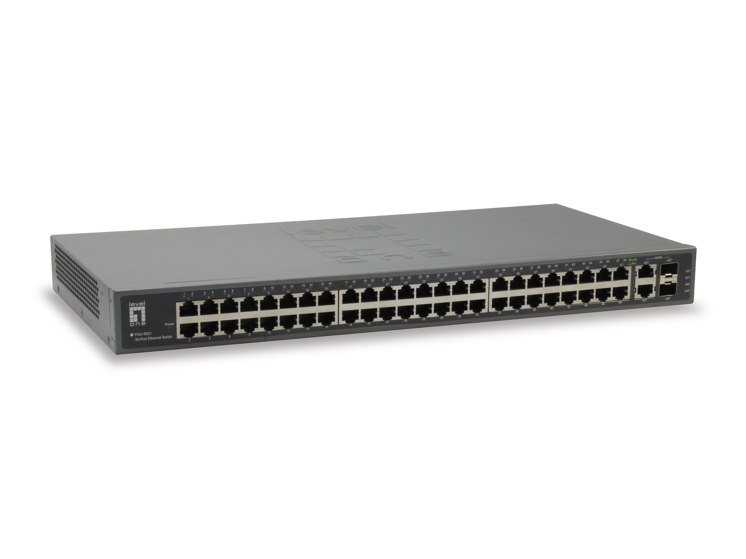 LevelOne FGU-5021 - Netwerk switch - Grijs