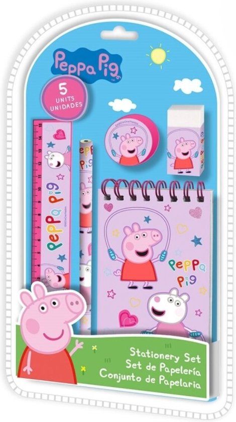 Peppa Pig Schrijfwaren set