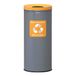 Alda Eco Afval Segregatie Bin 45 Liter, Grijs en Deksel Kleur-Geel, One Size