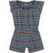 LUPILU Baby-jumpsuit van puur biologisch katoen (Blauw, 62-68)