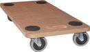 BigDean Rouleur de meubles, rouleur de transport, 250 kg, plaque de roulement, MDF, rouleur de meubles, rouleur pour chien