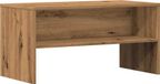 Meuble TV couleur chêne artisanal 80x40x40 cm Bois transformé