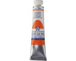 Talens Plakkaatverf - 236 Lichtoranje - 20 ml