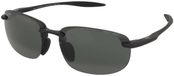 GAFAS Maui Jim Hookipa Ultra AF 677-02 Zonnebril - Zwart/Grijs, Gepolariseerd