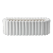 DBKD Mist pot à fleurs ovale Blanc