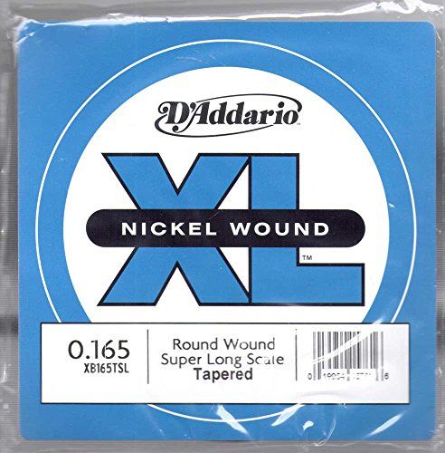D'Addario XB165TSL Nickel Wound Bass Guitar Single String