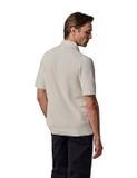 Profuomo Poloshirt Korte Mouw Creme