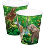 Folat Safari Party Bekers 250ml - 8 stuks
