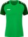 Jako Performance T-Shirt Dames - Zwart / Zachtgroen | Maat: 34