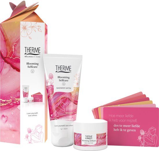 Therme Geschenkset Blooming Selfcare Shower Satin/ Body Butter