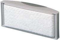 Maul magnetische bordenwisser met vliesspaninrichting grijs