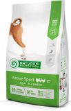 grijs, Nature's Protection ACTIVE Adult Dog Food with Poultry - 4kg