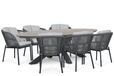 Lifestyle Garden Furniture Lifestyle Lifestyle Monaco/Lunea 240x120 cm dining tuinset 7-delig