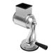 Coupe-légumes - Spiraleur et râpe manuels - 5 lames - Acier inoxydable 430 - Standard avec ventouse, 10,1 cm - Argent