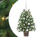 vidaXL Kunstkerstboom met 150 LED's, Groen, 75 cm
