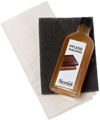 Nesmuk Natuurlijke Wasolie voor Snijplanken - Onderhoudsolie met Doek