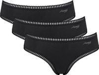 Sloggi Women GO Crush Hipster (3-pack) - Zwart - Maat L
