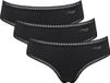 Sloggi Women GO Crush Hipster (3-pack) - Zwart - Maat L