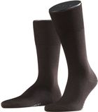 FALKE No. 6 Finest Merino & Silk sokken heren bruin - maat 43-44