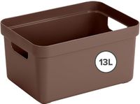 Sunware Sigma Home opbergbox 13L - Bruin