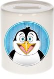 Bellatio Decorations Shoppartners Bv Vrolijke pinguin dieren spaarpot 9 cm - keramiek - spaarpotten voor kinderen