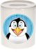 Bellatio Decorations Shoppartners Bv Vrolijke pinguin dieren spaarpot 9 cm - keramiek - spaarpotten voor kinderen