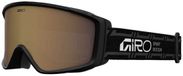 Giro Index 2.0 Stacked Skibril Zwart Amber Rose/CAT2 Unisex Volwassenen